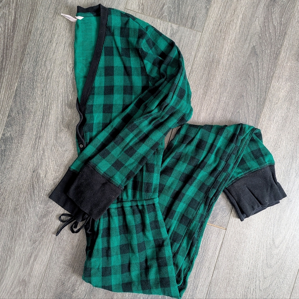 Victoria's Secret Plaid Onesie